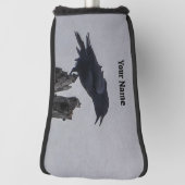 Crow Golf Head Cover Headcover (Rotieren 90)