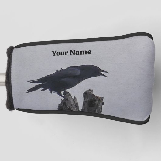 Crow Golf Head Cover Headcover (Vorderseite)