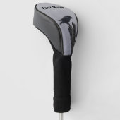Crow Golf Head Cover Headcover (angewinkelt)