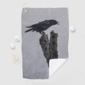 Crow Golfhandtuch (Insitu)