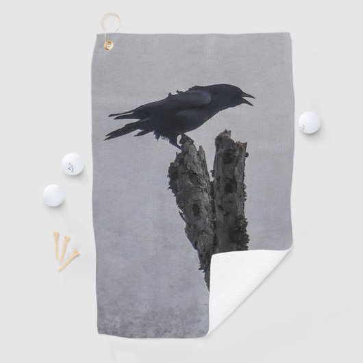 Crow Golfhandtuch (Insitu)