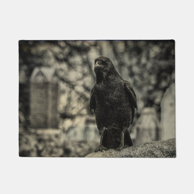 Crow Greeter Fußmatte (Vorderseite)