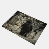 Crow Greeter Fußmatte (Schrägansicht)