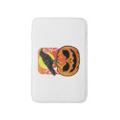 Crow Halloween Bird Watcher-Geschenk Badematte (Vorderseite Vertikal)