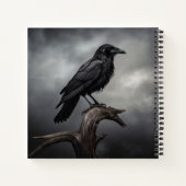 Crow Hardcover Notizblock (Rückseite)