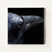 Crow Hardcover Notizblock (Rückseite)