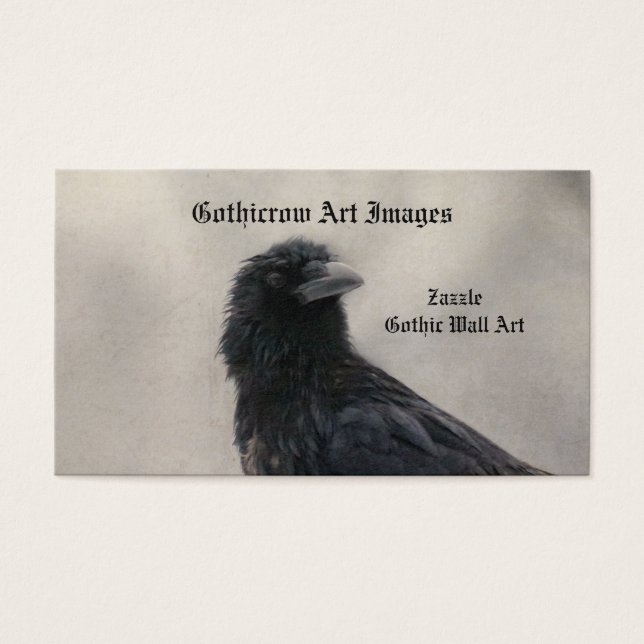 Crow hat ein gesundes Haar (Vorderseite)