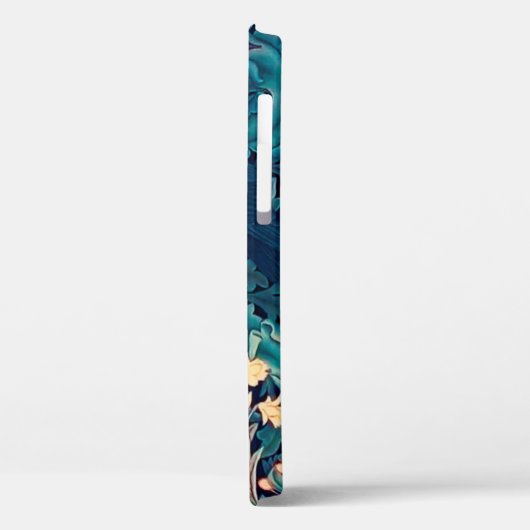 Crow im Wald, William Morris Case-Mate iPhone Hülle (Rückseite / Links)