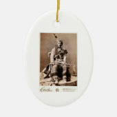 Crow Indian 1880 Keramik Ornament (Vorne)