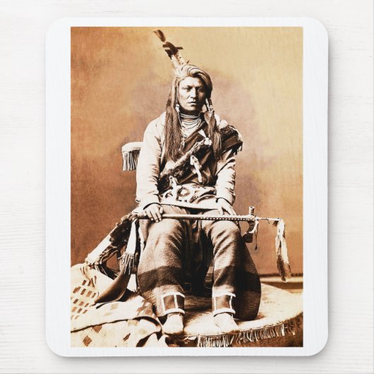 Crow indian, 1880. mousepad (Vorne)