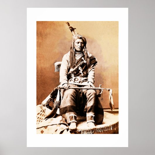 Crow Indian 1880 Poster (Vorne)