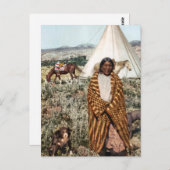 Crow Indian 1902 Postkarte (Vorne/Hinten)