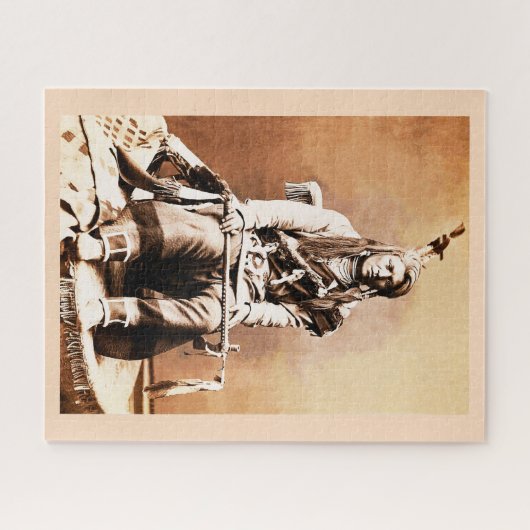 Crow-Indianer Puzzle (Horizontal)