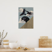 Crow-Invasion Poster (Küche)