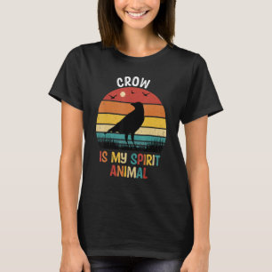 Crow ist mein Geist Tier Crow T-Shirt