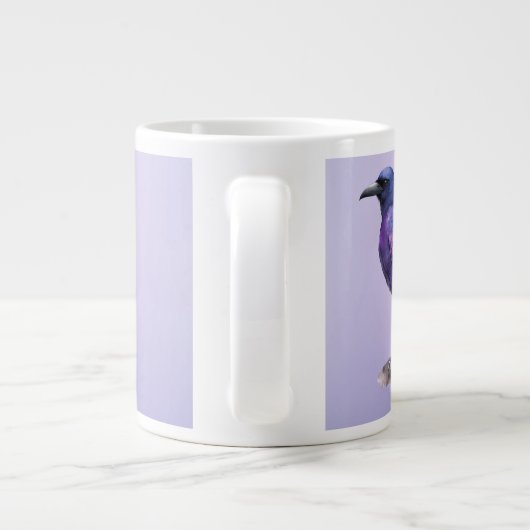 Crow Jumbo-Tasse (Rückseite)