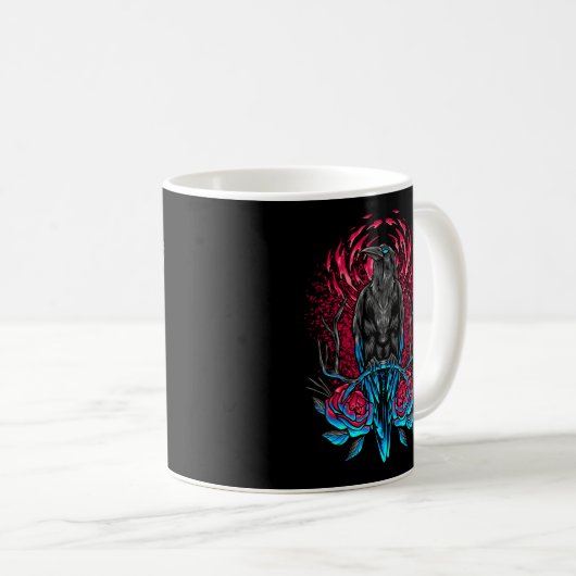 Crow Kaffeetasse (VorderseiteRechts)