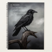 Crow-Kalender Planer (Vorderseite)