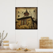 Crow-Kirche Poster (Küche)