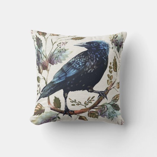 Crow Kissen (Vorderseite)