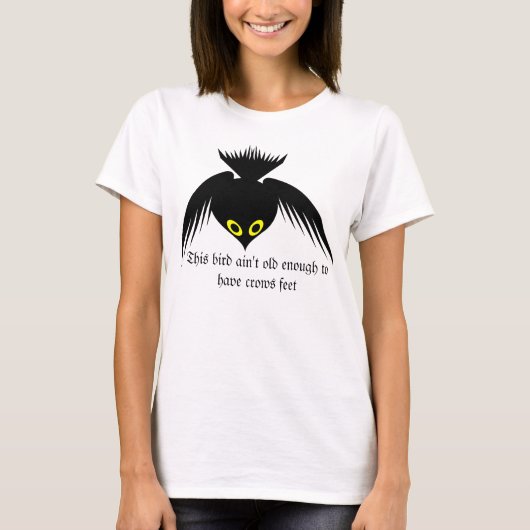 Crow Ladys T Shirt (Vorderseite)