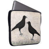Crow Laptop Sleeve essen (Vorne Rechts)