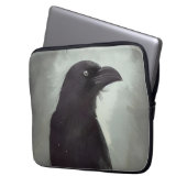 Crow Laptopschutzhülle (Vorderseite Links)
