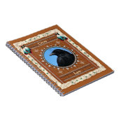 Crow - Law Notebook 80-Seite Notizblock (Rechte Seite)