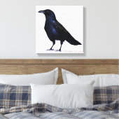 Crow Leinwanddruck (Insitu (Schlafzimmer))