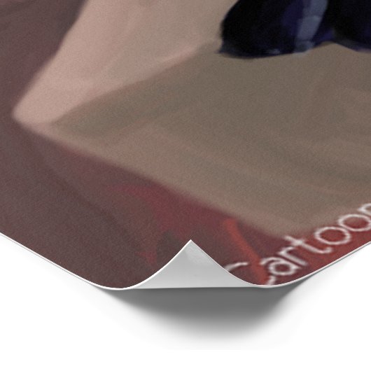 Crow liest das Raven Rick London Poster (Ecke)