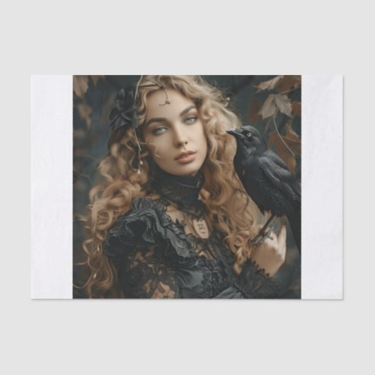 Crow Lyfe2 Seidenpapier (Vorderseite)