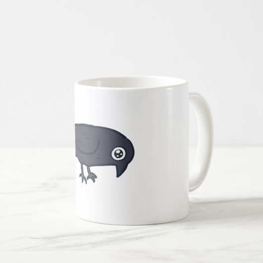 Crow Magic Kaffeetasse (VorderseiteRechts)