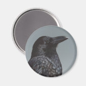 Crow Magnet (Vorderseite/Rückseite)