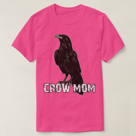Crow-Mama 1 T-Shirt (Design vorne)