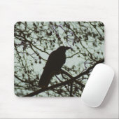 Crow-Mausmatte Mousepad (Mit Mouse)