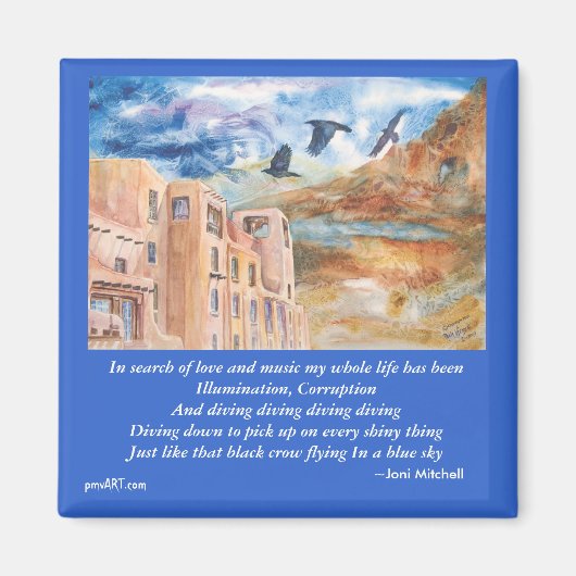 Crow Medicine Magnet (Vorne)