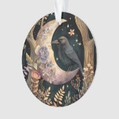 Crow Moon Acrylic Ornament (Vorderseite)