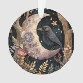 Crow Moon Acrylic Ornament (Vorderseite)
