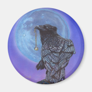 Crow Moon Magnet
