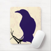 Crow Mouse Pad Mousepad (Mit Mouse)