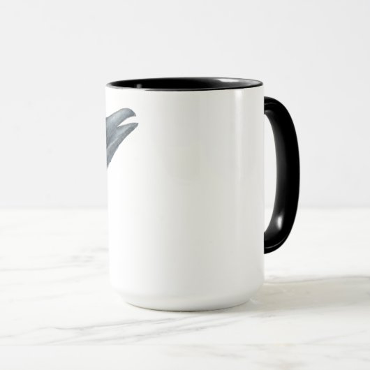 Crow Mug Tasse (VorderseiteRechts)