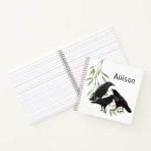 Crow Notebook Notizblock (Innenseite)