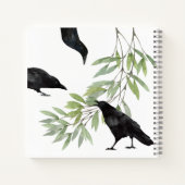 Crow Notebook Notizblock (Rückseite)