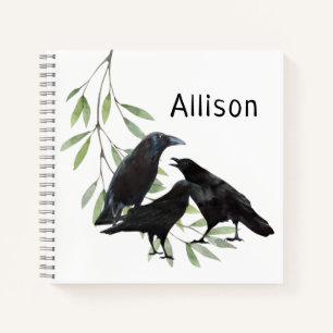 Crow Notebook Notizblock