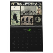 Crow Oddity Collage Calendar Kalender (Mär 2027)