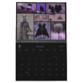 Crow Oddity Collage Calendar Kalender (Jan 2027)