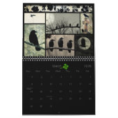 Crow Oddity Collage Calendar Kalender (Mär 2026)