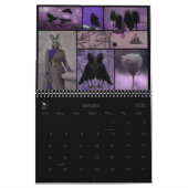 Crow Oddity Collage Calendar Kalender (Jan 2026)
