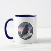 Crow on Castle Wall Tasse (Links)