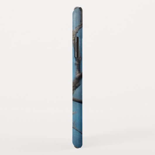 Crow on Hübsch Aqua Case-Mate iPhone Hülle (Hinten/Rechts)